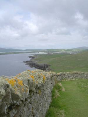 The southern tip of Shetland